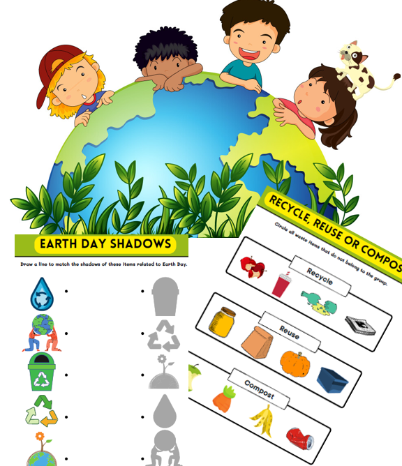 Earth day activities PlayFunKids