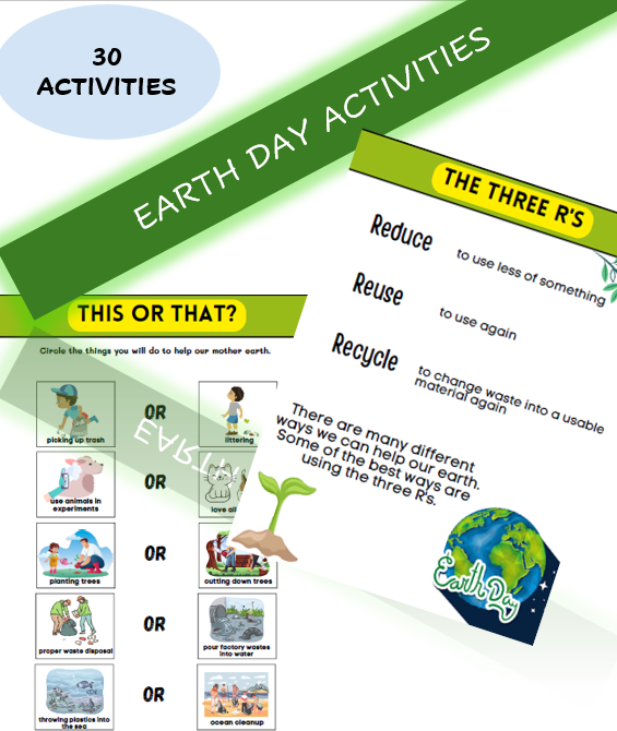 Earth day activities PlayFunKids