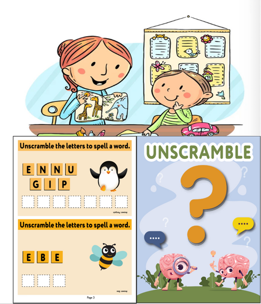 Unscramble PlayFunKids