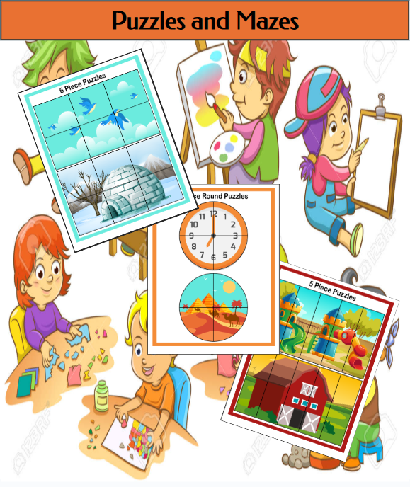 Puzzles and Mazes PlayFunKids